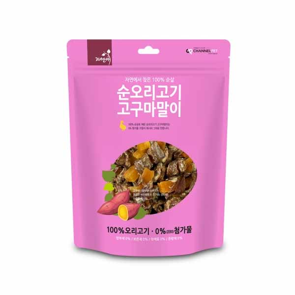 [자연애] 순 오리고기 고구마말이 300g