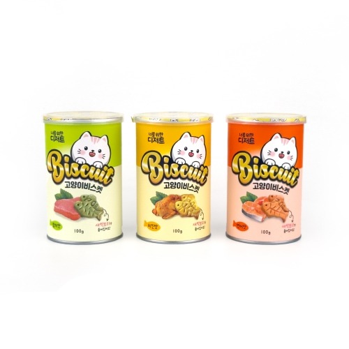 너를 위한 디저트 고양이 비스킷 치킨 100g